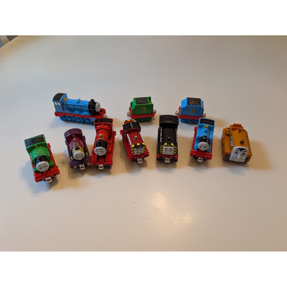 Learning Curve Thomas & Friends Take Along Diecast Train Lot of 10 Thomas Edward